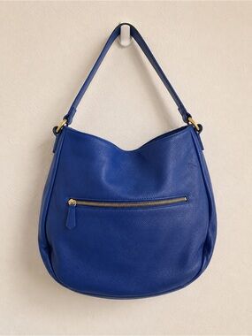 LAGGO Taylor Royal Blue Genuine Leather Hobo Shoulder Bag